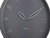 Karlsson Petals Wall Clock - Dark Grey - LemonSalt