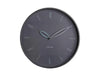 Karlsson Petals Wall Clock - Dark Grey - LemonSalt