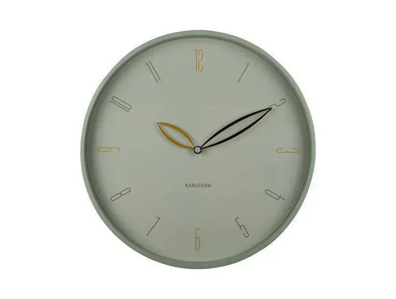 Karlsson Petals Wall Clock - Grayed Jade - LemonSalt