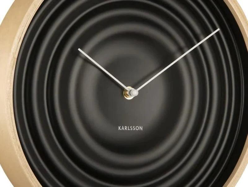 Karlsson Scandi Wall Clock - Matt Black | {{ collection.title }}