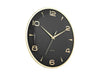 Karlsson Sienna Glow Wall Clock - Black - LemonSalt