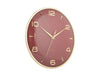 Karlsson Sienna Glow Wall Clock - Red Ochre - LemonSalt