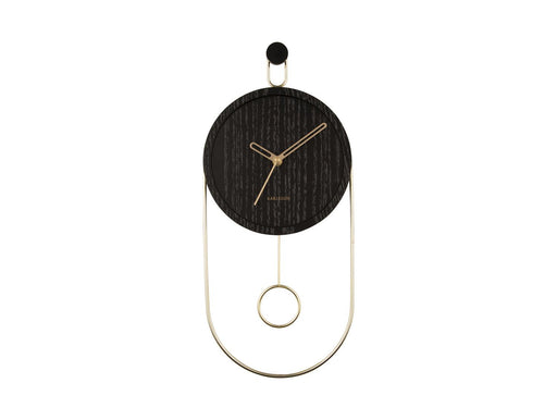 Karlsson Swing Pendulum Wall Clock - Black | {{ collection.title }}
