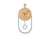 Karlsson Swing Pendulum Wall Clock - Light Wood | {{ collection.title }}
