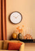 Karlsson Wall Clock Ancho - Dark Wood -Medium | {{ collection.title }}