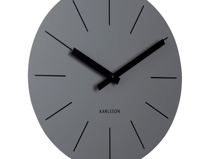 Karlsson Wall Clock Arlo pendulum - Dark Grey | {{ collection.title }}