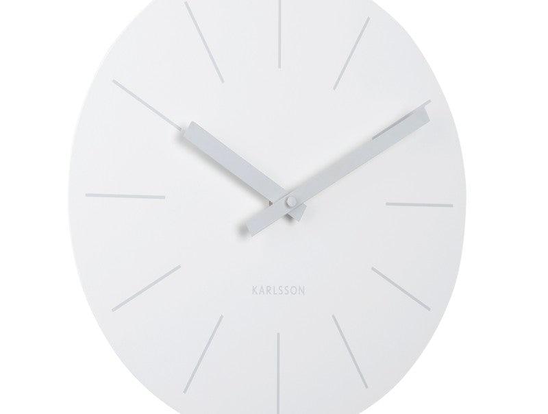 Karlsson Wall Clock Arlo pendulum - White | {{ collection.title }}