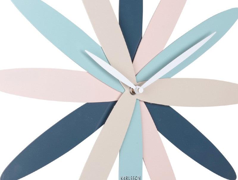 Karlsson Wall Clock Bloom Metal - Multicolor | {{ collection.title }}
