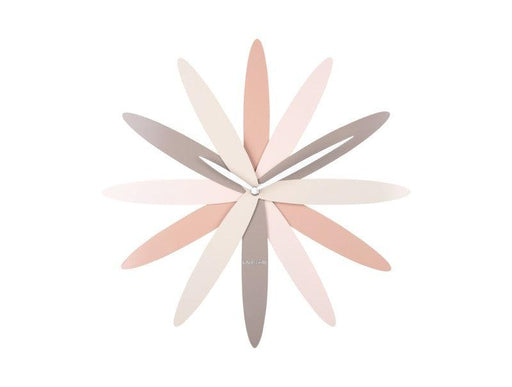 Karlsson Wall Clock Bloom Metal - Pink | {{ collection.title }}