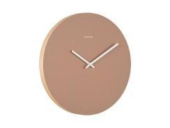 Karlsson Wall Clock Colour Splash - Brown - LemonSalt