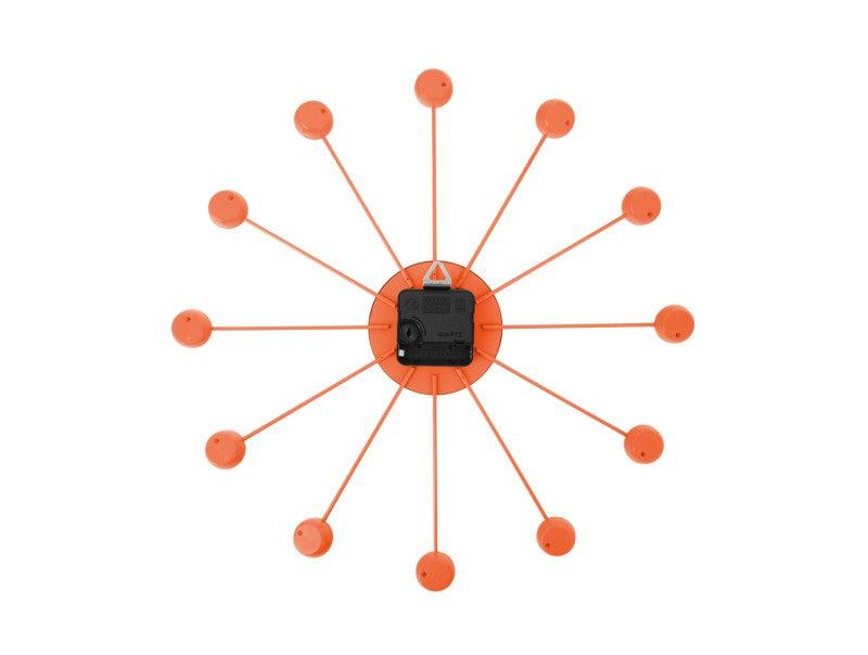 Karlsson Wall Clock Funky Spider - Bright Orang | {{ collection.title }}