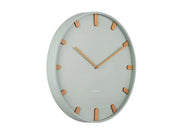 Karlsson Wall clock Grace Metal - Grayed Jade