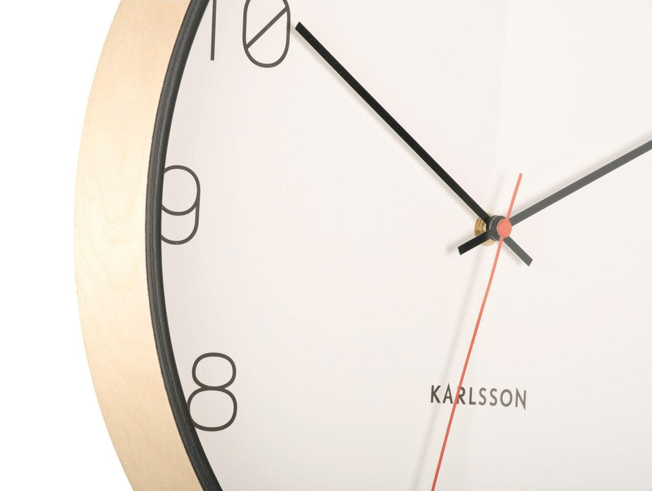 Karlsson Wall Clock Joy - Black | {{ collection.title }}