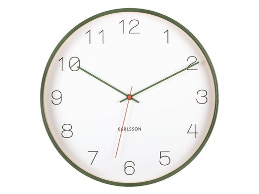 Karlsson Wall Clock Joy - Dark Green | {{ collection.title }}
