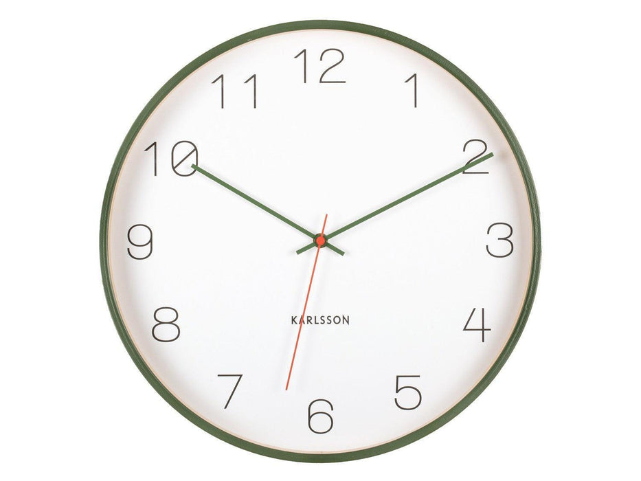 Karlsson Wall Clock Joy - Dark Green
