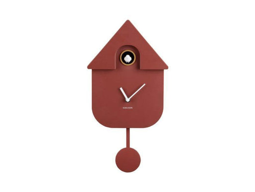 Karlsson Wall clock Modern Cuckoo ABS - Ochre | {{ collection.title }}