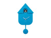 Karlsson Wall Clock Modern Cuckoo - Bright Blue | {{ collection.title }}