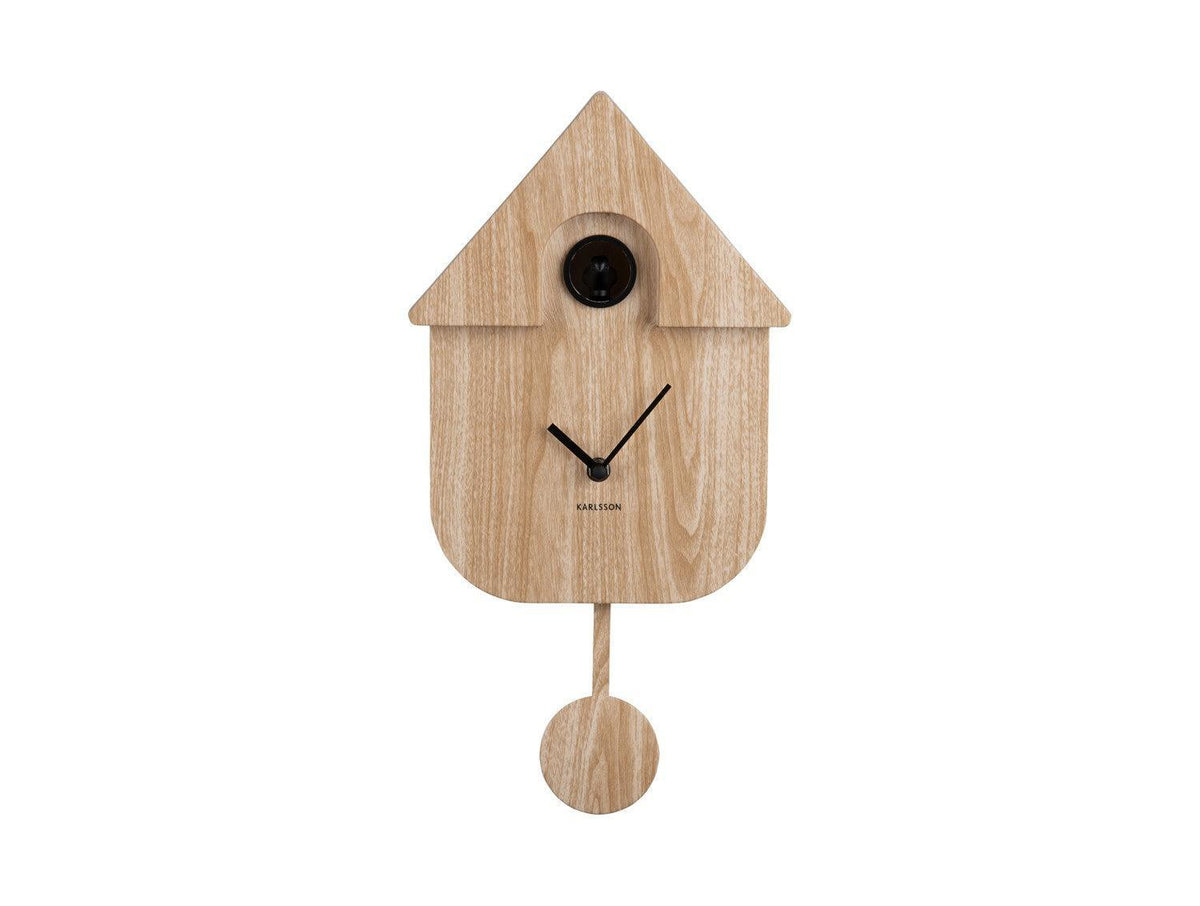 Karlsson Wall clock Modern Cuckoo Light wood Wall Clock Buy