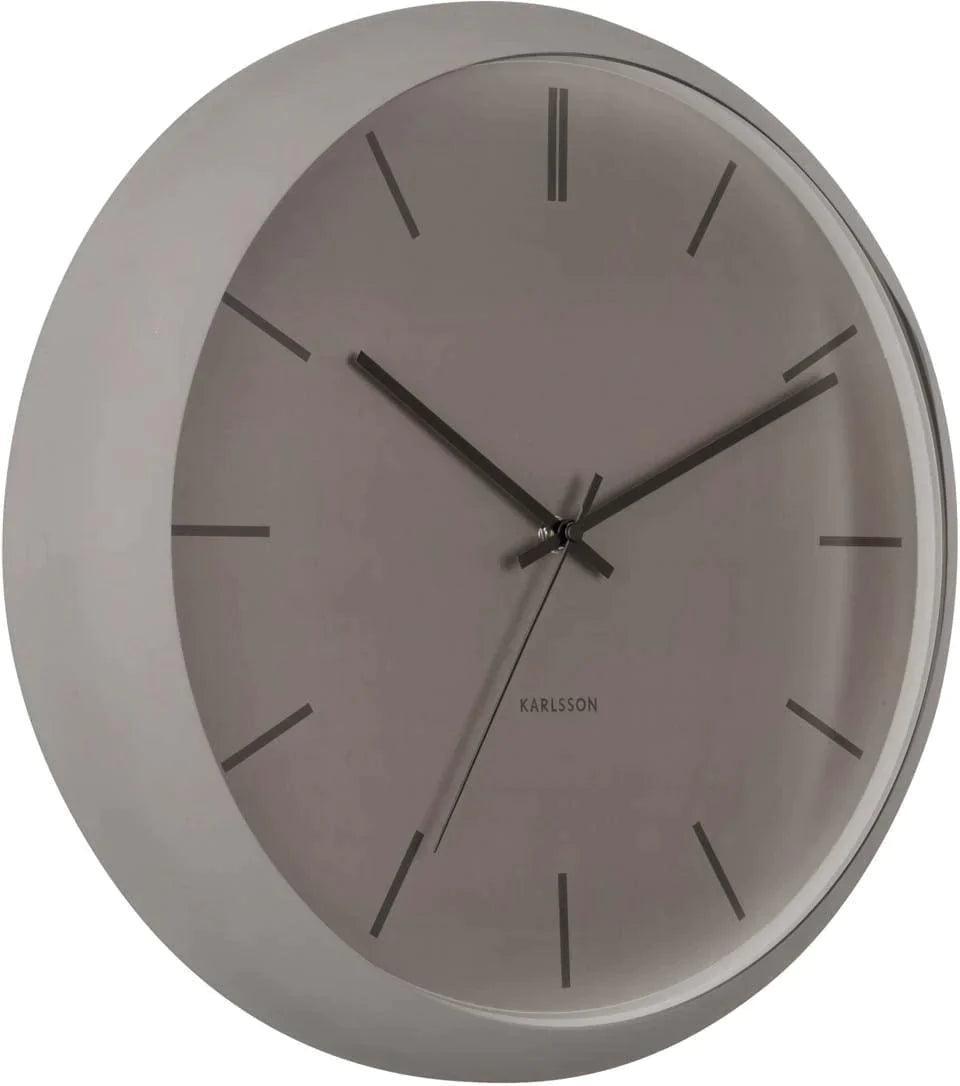 Karlsson Wall Clock Nirvana Globe Dark Warm Grey Wall Clock Buy
