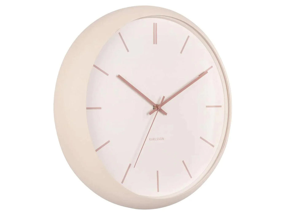 Karlsson Wall Clock Nirvana Globe - Sand Brown