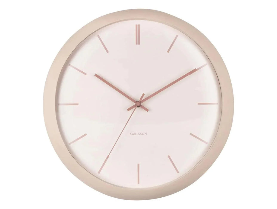 Karlsson Wall Clock Nirvana Globe - Sand Brown
