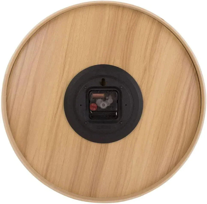 Karlsson Wall Clock Pure Wood Grain Medium - Moss Green