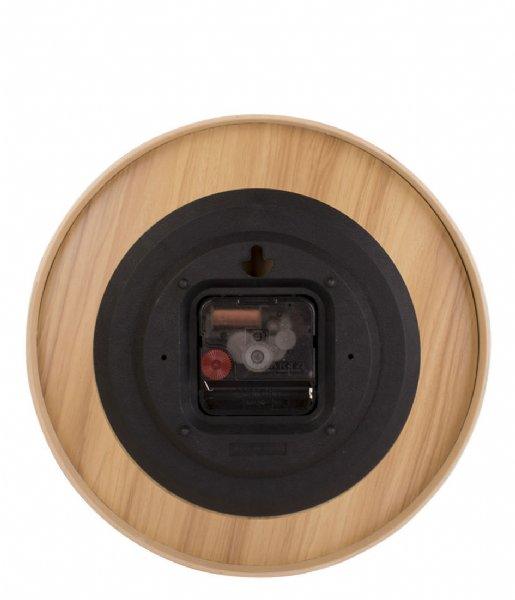 Karlsson Wall Clock Pure Wood Grain Small - MultiColour