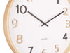 Karlsson Wall Clock Pure Wood Multicolour Grain - Medium | {{ collection.title }}