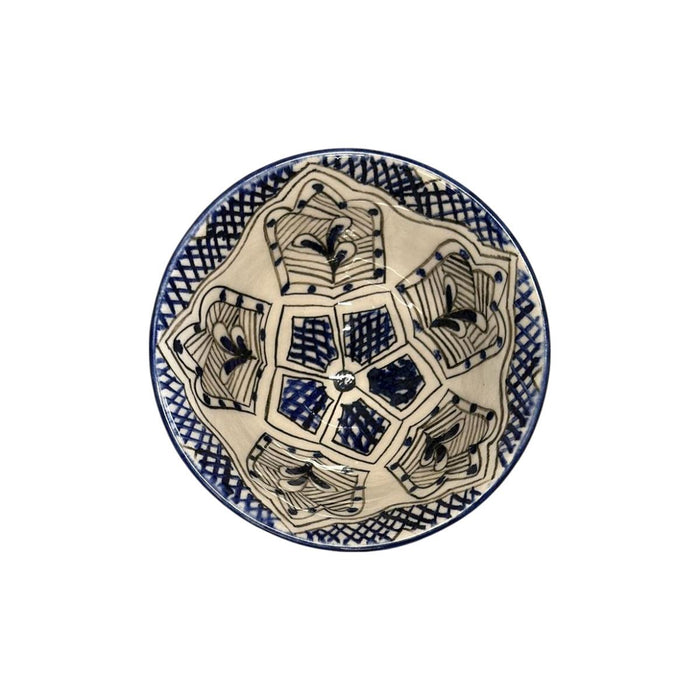 Kashan Ceramic Bowl - Cobalt Blue (11cm) - LemonSalt