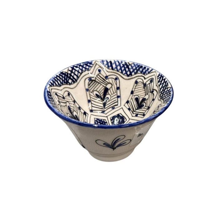 Kashan Ceramic Bowl - Cobalt Blue (11cm) - LemonSalt
