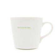 Keith Brymer Jones Bucket Mug Large 500ml - Builder'S Tea (Green)