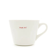 Keith Brymer Jones Bucket Mug Medium 350ml - Fuck It! (Red)