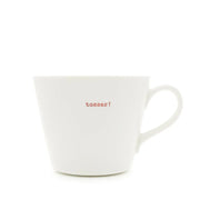 Keith Brymer Jones Bucket Mug Medium 350ml - Tosser (Red)