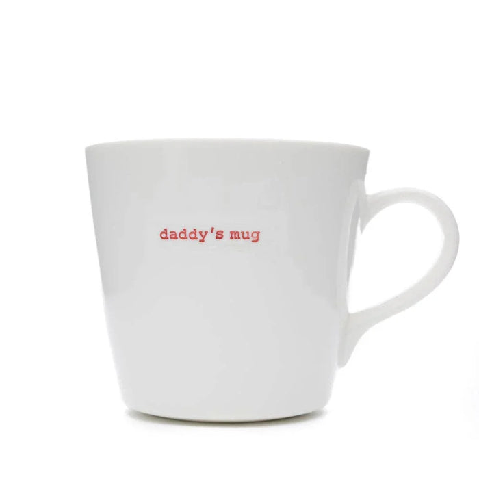 Keith Brymer Jones Large Mug 500ml - daddy's mug (Red) - LemonSalt