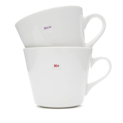 Keith Brymer Jones Mug Pair 350ml - Mr & Mrs - LemonSalt