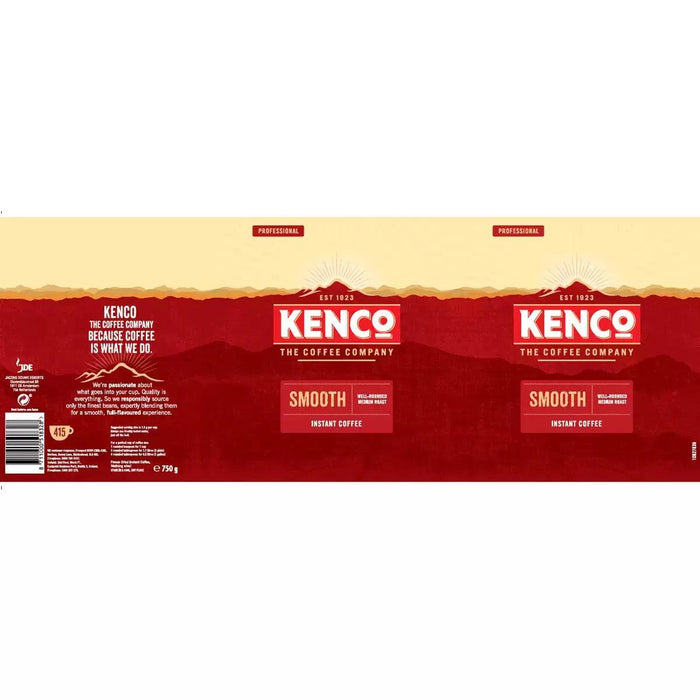 Kenco Smooth Instant Coffee Granules (750g) - LemonSalt