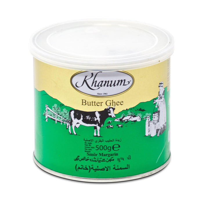 Khanum Butter Ghee (500g) | Oil & Vinegar | Buy Online | UK Delivery ...