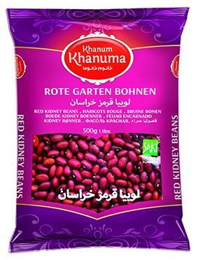 Khanum Khanuma Red Kidney Beans (500g) - LemonSalt