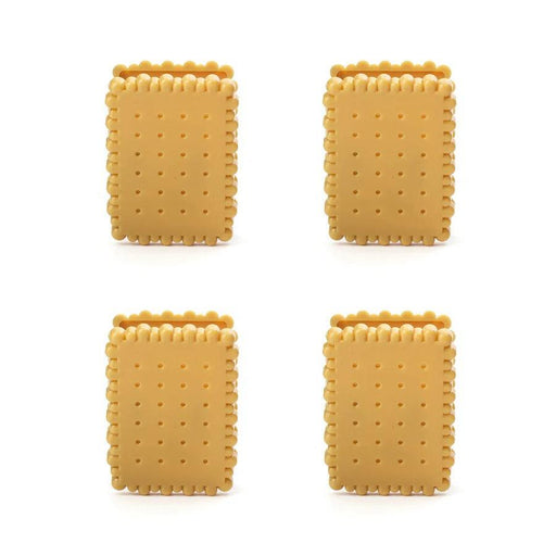 Kikkerland Bag Clip Tea Biscuit - Set of 4 - LemonSalt