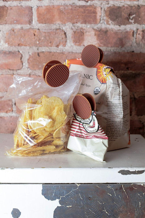 Kikkerland Bag Clip Waffle - Set of 4 - LemonSalt