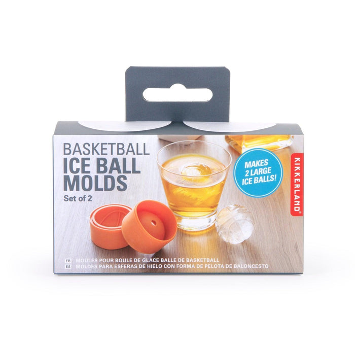 Kikkerland Ice Ball Moulds - BasketBall