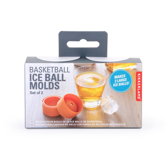 Kikkerland Ice Ball Moulds - BasketBall | {{ collection.title }}