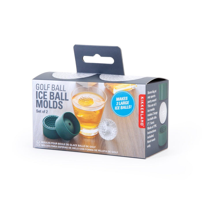 Kikkerland Ice Ball Moulds - Golf Ball