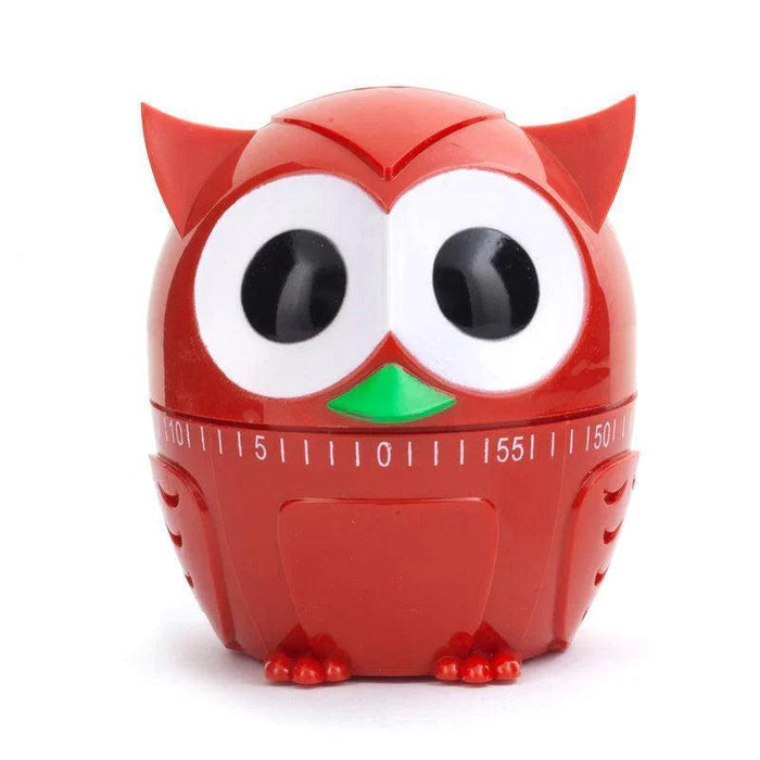 Kikkerland Owlet Kitchen Timer - Green - LemonSalt