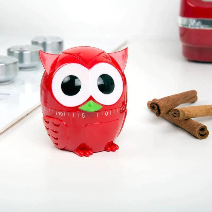 Kikkerland Owlet Kitchen Timer - Green - LemonSalt