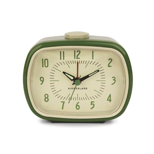 Kikkerland Retro Alarm Clock - Green - LemonSalt