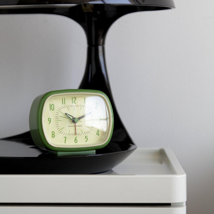 Kikkerland Retro Alarm Clock - Green | {{ collection.title }}