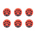 Kikkerland Set Of 6 Bag Clips - Ladybug | {{ collection.title }}