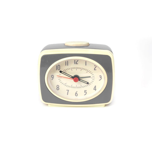 Kikkerland Small Classic Alarm Clock - Grey | {{ collection.title }}