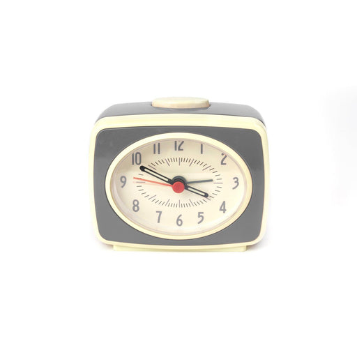 Kikkerland Small Classic Alarm Clock - Grey - LemonSalt